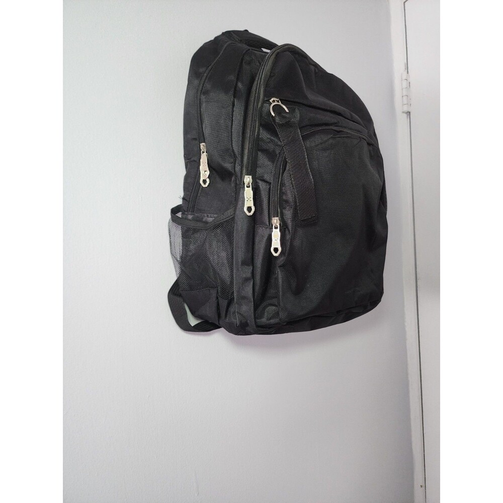 Nylon Black Backpack